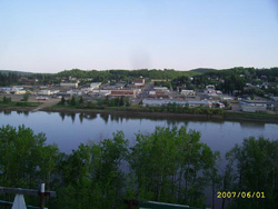 Athabasca Riverfront. Photo by Wayne Brehaut.