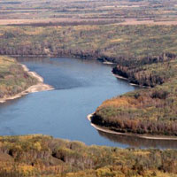 Athabasca River Basin. Courtesy Xiong-GNU Free Documentation License.